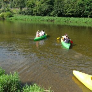 Canoers on the river