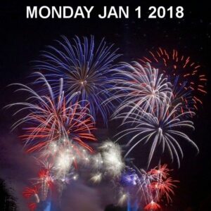 Let's watch the 2018 New Year's fireworks in Prague!