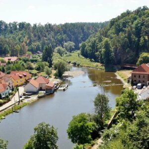 Idyllic Luznice river