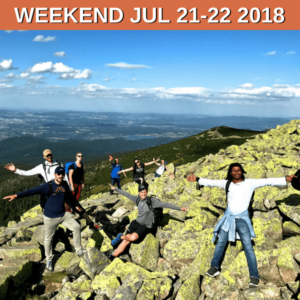 Weekend Trek Across Krkonose July 2018