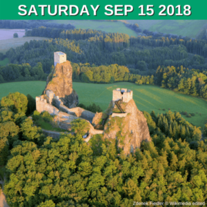 The landmark of Bohemian Paradise - Trosky Castle