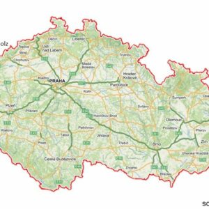 Annaberg-Bucholz on a map