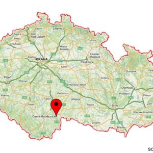 Trebonsko on the map of CZ