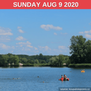 The lake of Podebrady