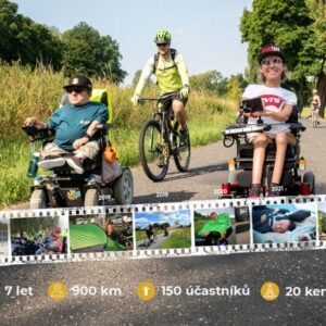 Since 2016, 900 km, 150 participants, 20 campsites