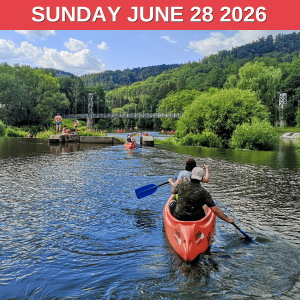 Let's canoe on Sázava on Sunday June 28 2026!