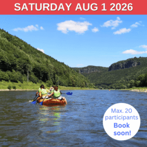 Let's ride on rafts through the Elbe Canyon! Saturday Aug 1 2026